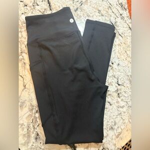 Black High-Waisted Leggings